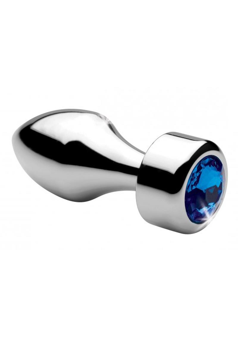 Booty Sparks Weighted Blue Gem Anal Plug
