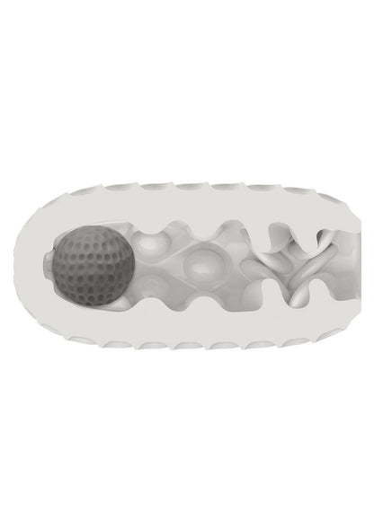 Boundless Reversible Squishy Ball Stroker with Tip Tickler