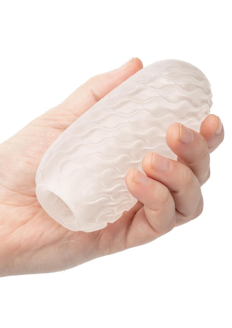 Boundless Reversible Squishy Ball Stroker with Tip Tickler
