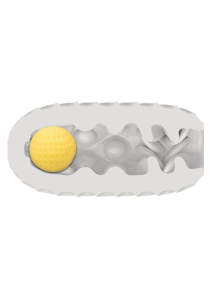 Boundless Reversible Squishy Ball Stroker with Tip Tickler