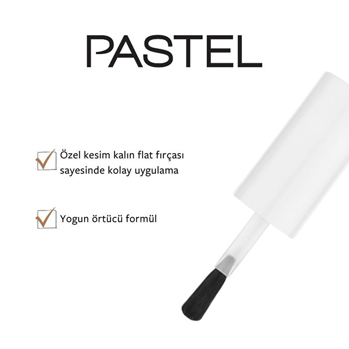 Pastel 402 - Long Lasting Nail Polish with Easy Application &amp; High Gloss Finish