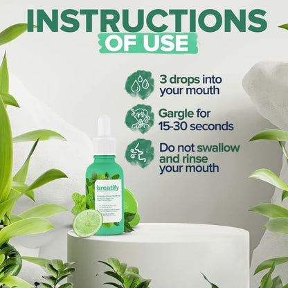 Breatify Bad Breath Eliminating Serum 20 mL/0.68 Oz