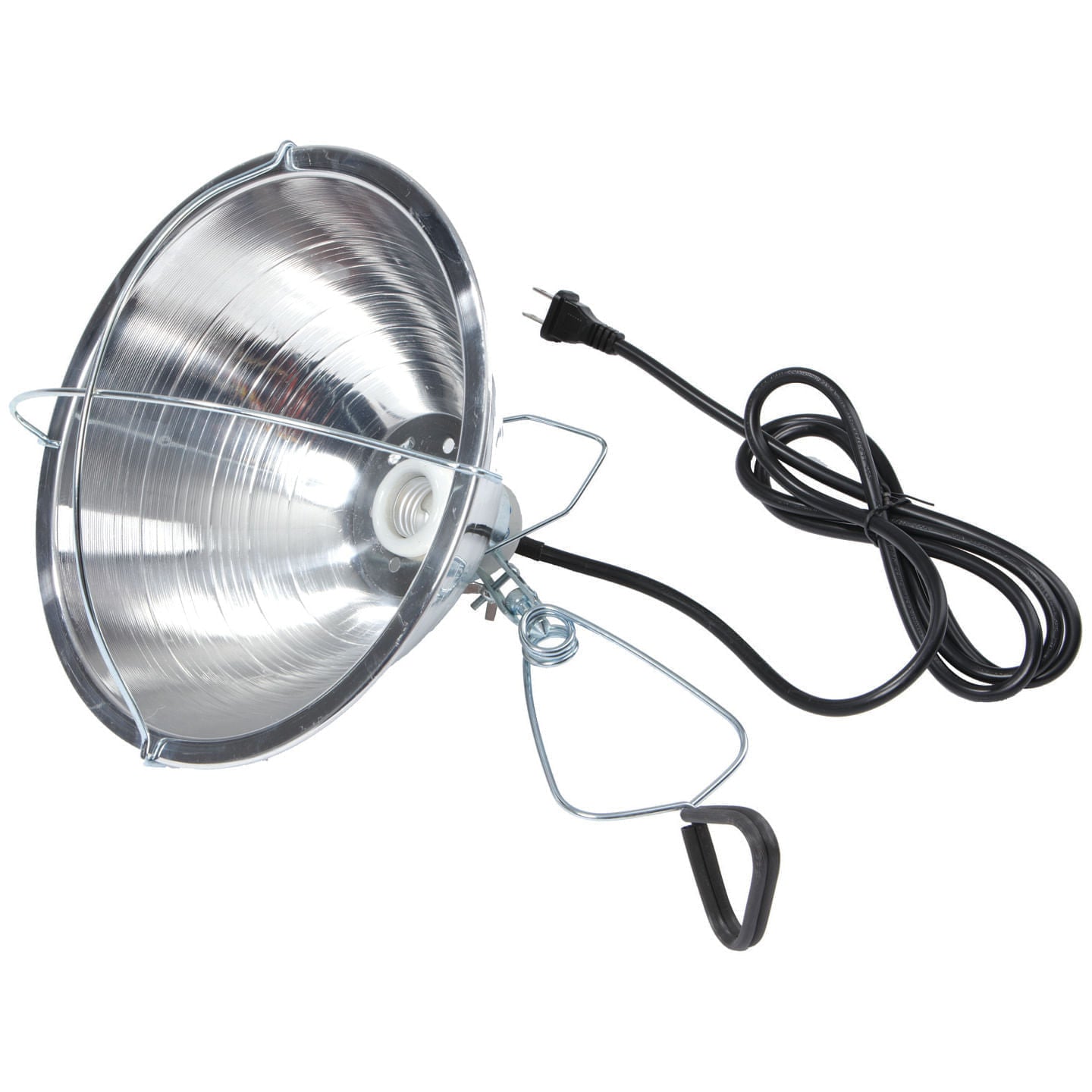 Clamp-On Brooder Heat Lamp for Chicks &amp; Poultry - Compatible with 250W Red &amp; Clear Heat Bulbs