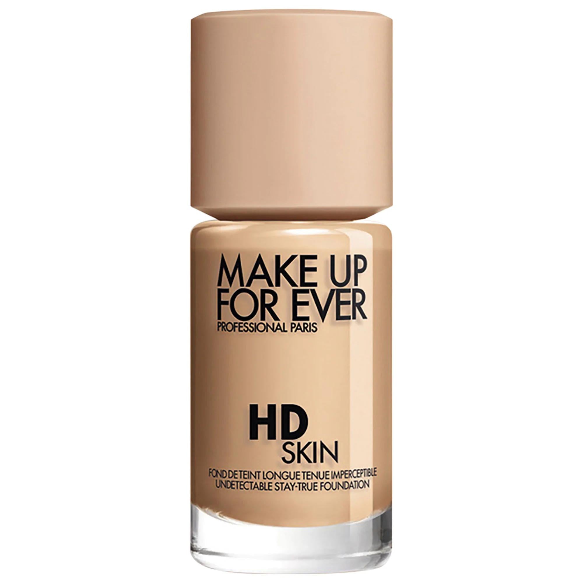 HD Skin: Waterproof Natural Matte Foundation | 24H Long-Lasting, Medium to Full Coverage, Non-Comedogenic &amp; Recyclable
