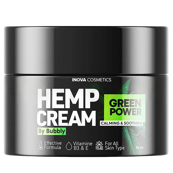 Bubbly Hemp Cream Green Power Soothing Moisturizer 50 ml