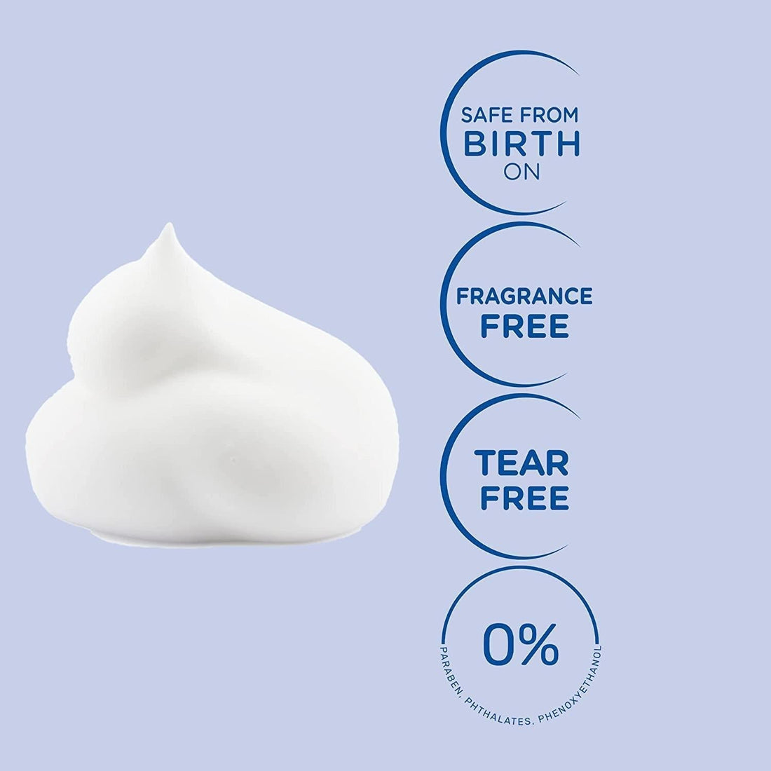 Mustela Baby Foam Shampoo for Newborns - Gentle, Tear-Free, 5.07 fl oz