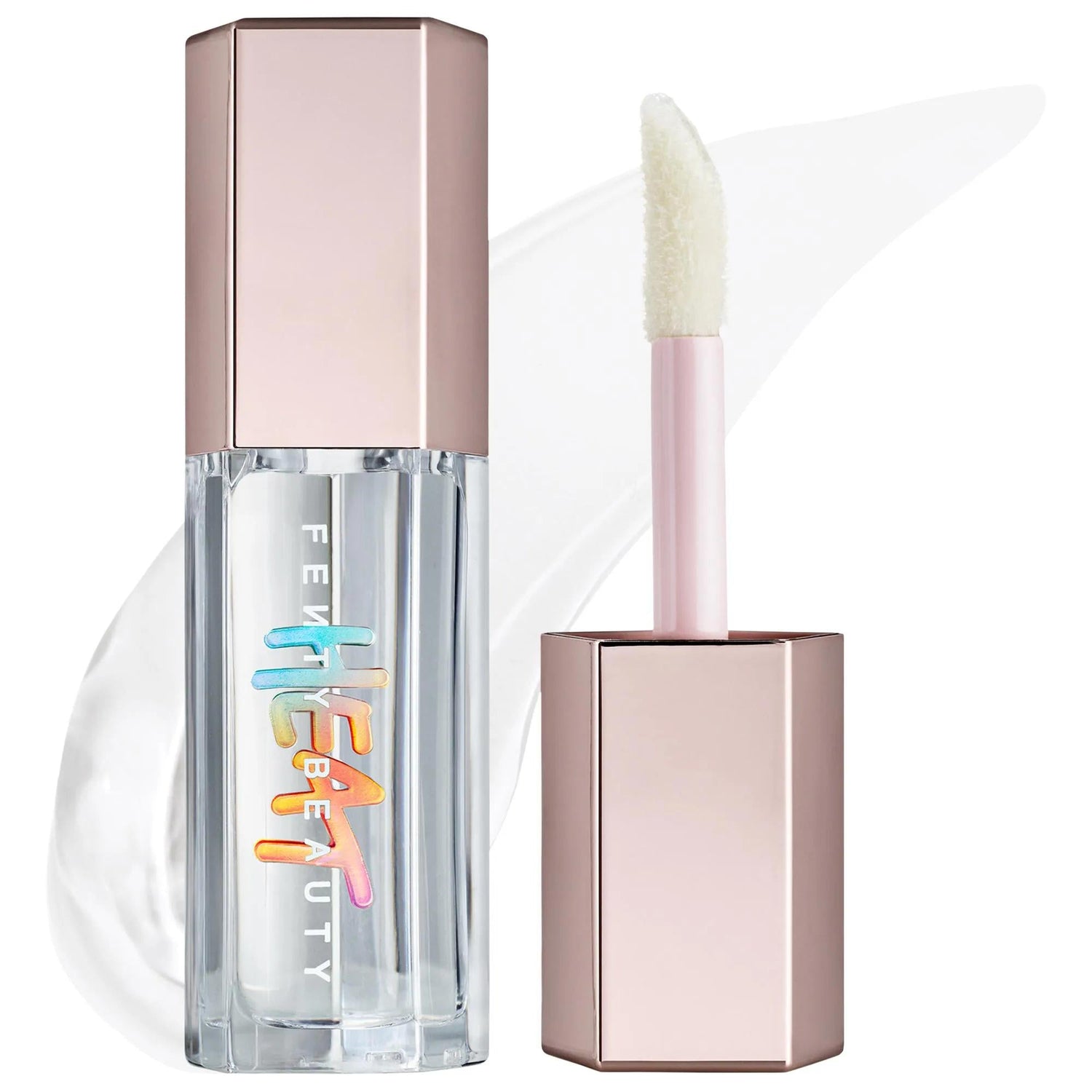 Fenty Beauty Gloss Bomb Heat: Lip Plumper &amp; Luminizer for Fuller, High-Shine Lips | Cruelty-Free Lip Gloss