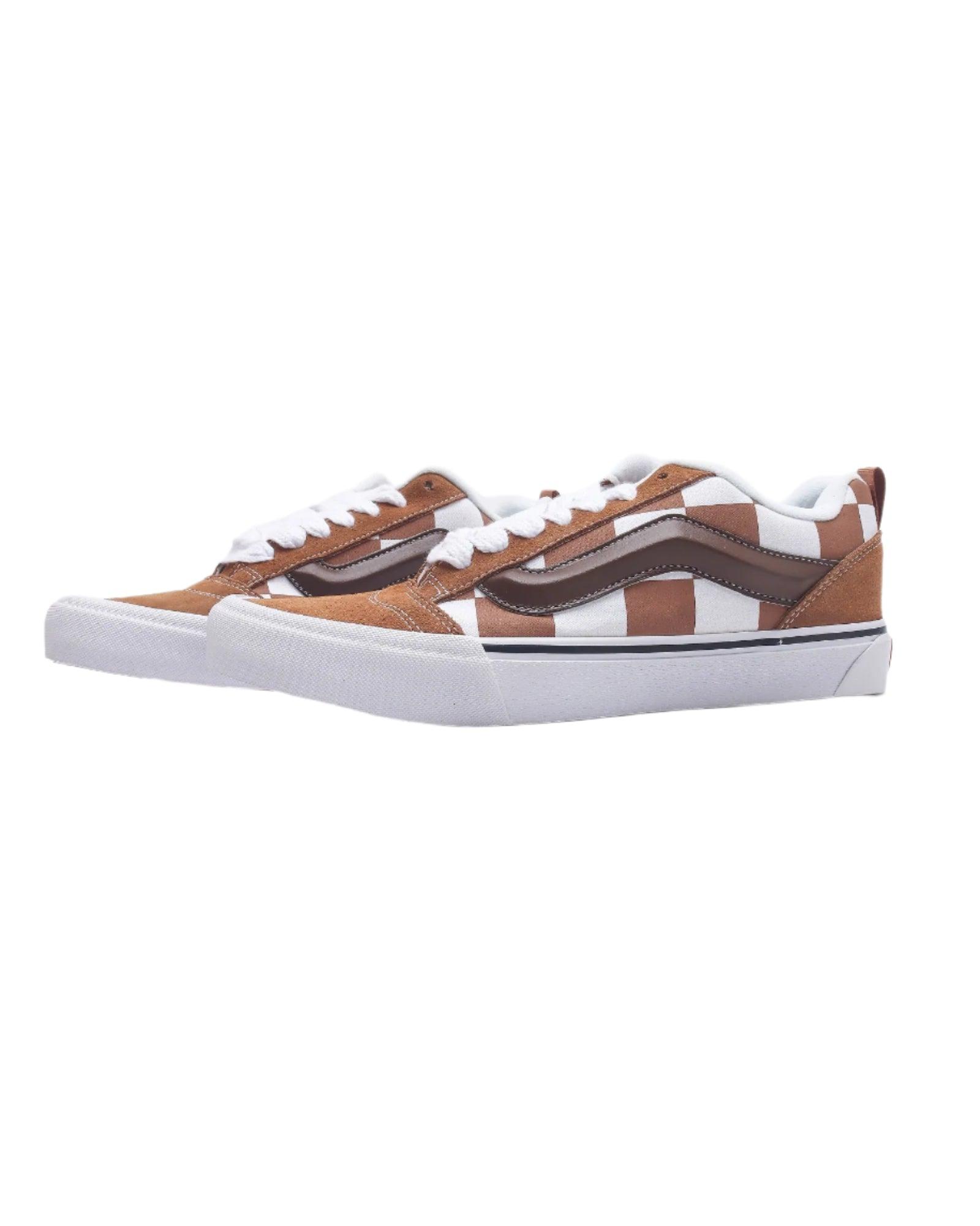 Vans Knu Skool Mega Check Brown &
