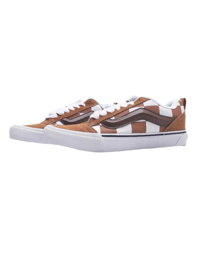 Vans Knu Skool Mega Check Brown &