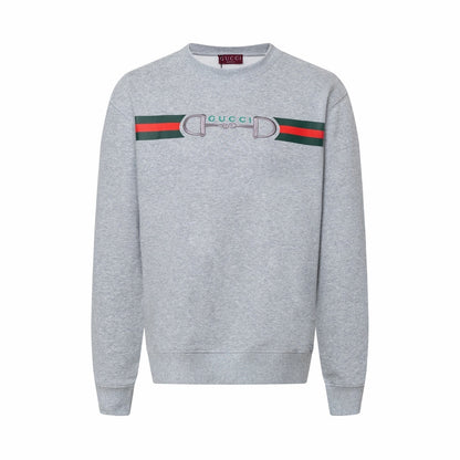 GUCCI Gray Cotton Jersey Sweatshirt New &amp; Authentic