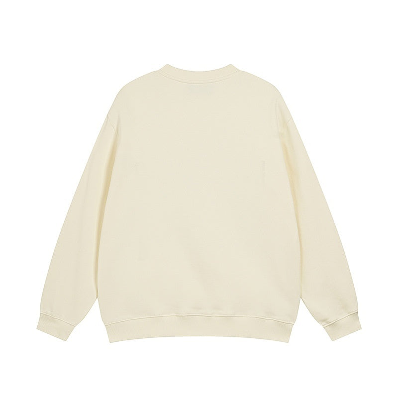 GUCCI Beige Cotton Jersey Sweatshirt New &amp; Authentic