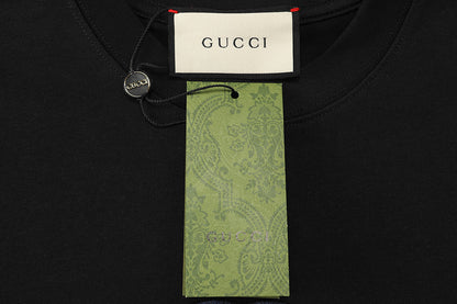 Gucci T-Shirt Black Crewneck Premium Cotton – Luxury Casual Wear