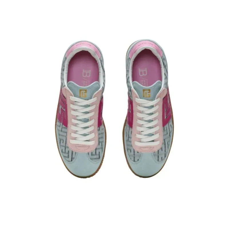 BALMAIN Swan Labyrinth Sneakers
