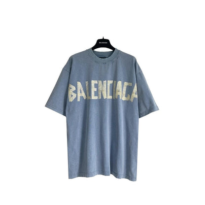 Balenciaga Blue Tape Type T-Shirt