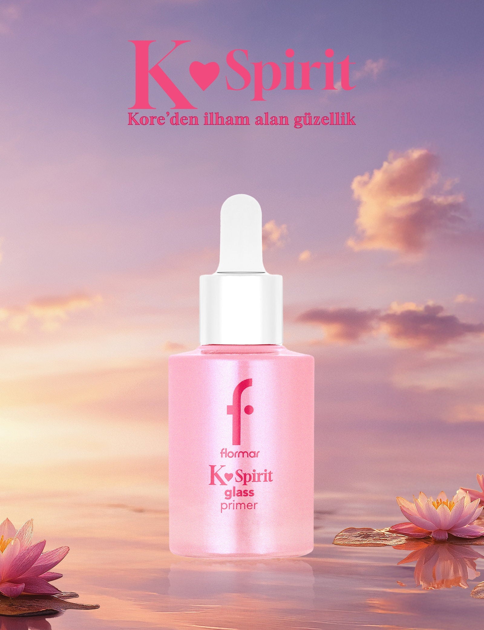 Flormar K-Spirit Glass Primer Smoothing &amp; Radiant Base 30ml