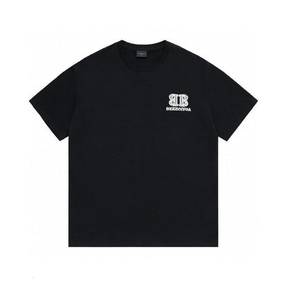 Balenciaga Black T-Shirt Without Collar