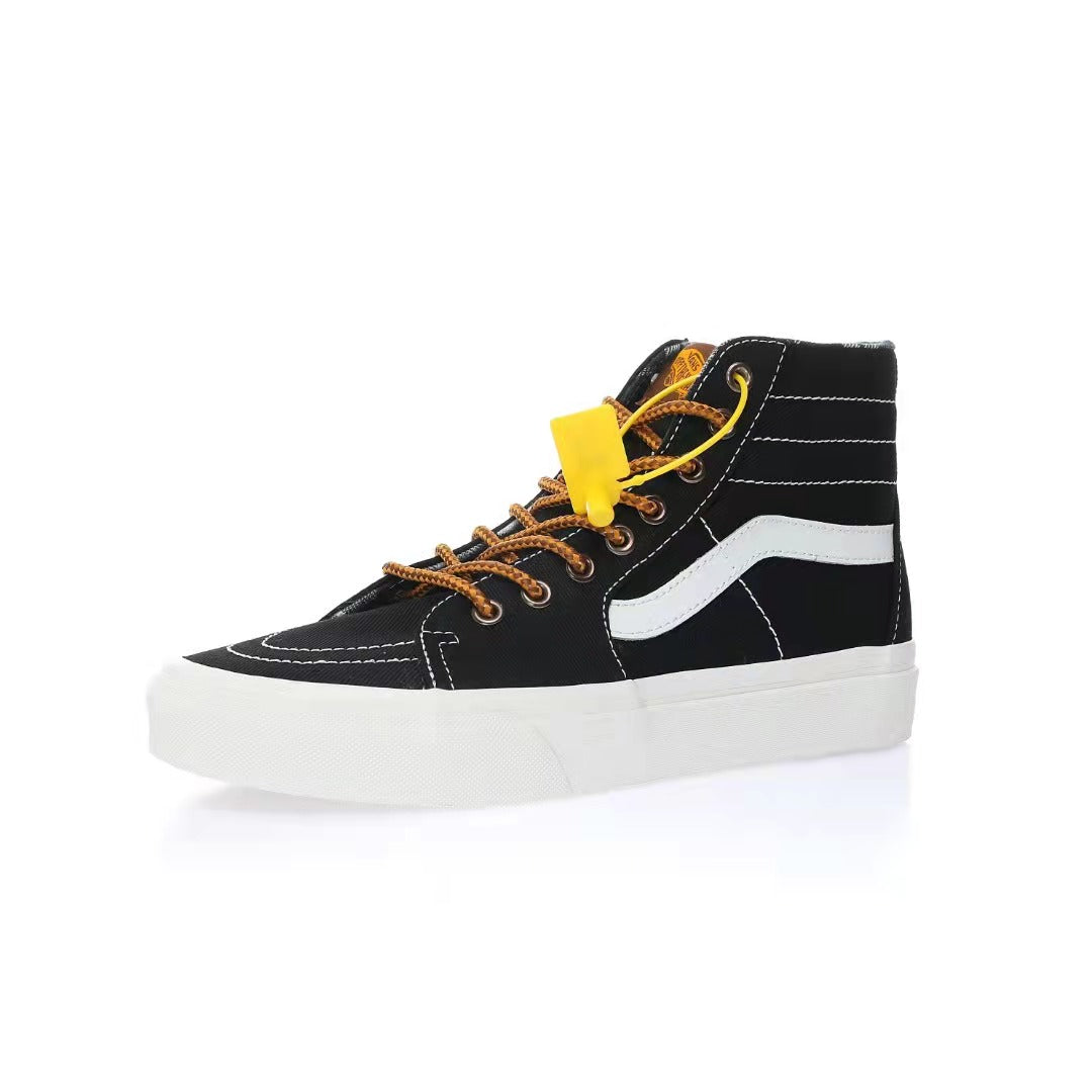 Vans Sk8-Hi Ca Throwback "Black/White/Brown"