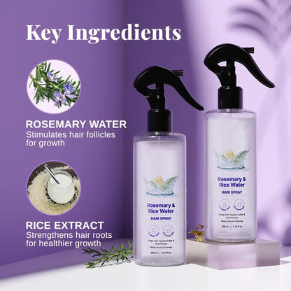 Rosemary &amp; Rice Water Hair Spray — Frizz Control