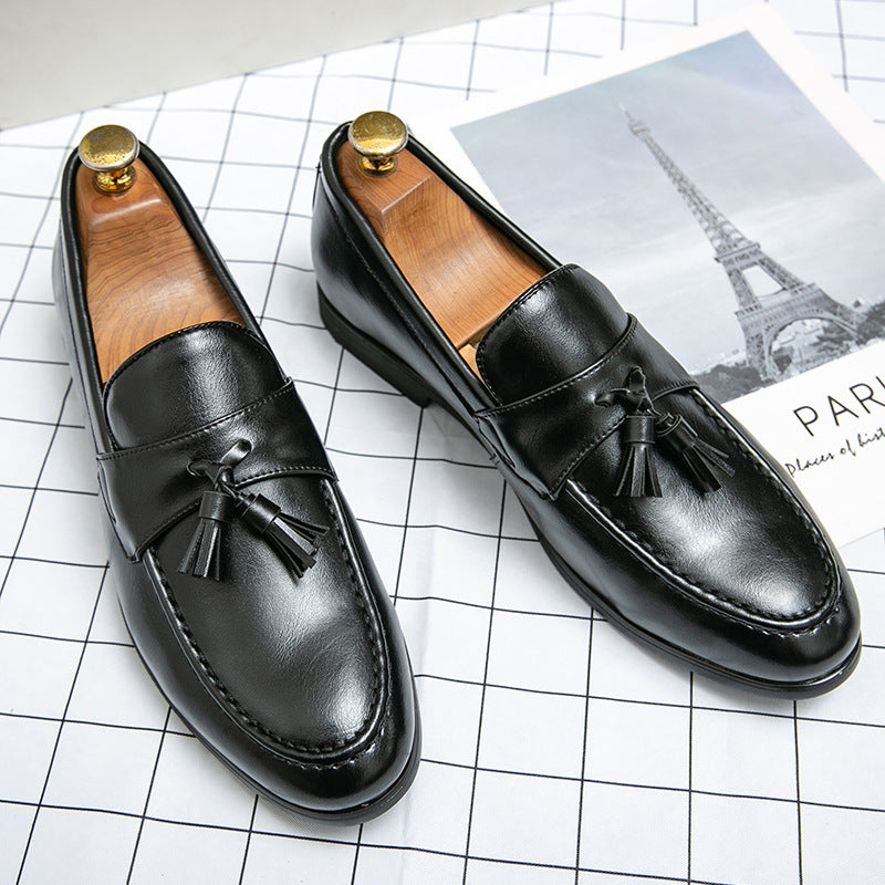 Mens Slip-On Leather Loafers
