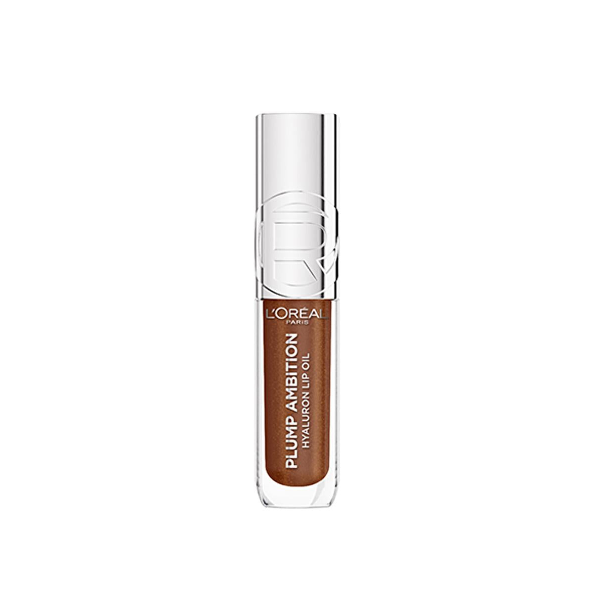 Loreal Paris Plump Ambition Hyaluron Lip Oil - Moisturizing &amp; Plumping Lip Care with Hyaluronic Acid &amp; Vanilla Oil