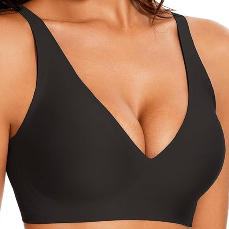 Lace Pattern Push-Up Support Bra