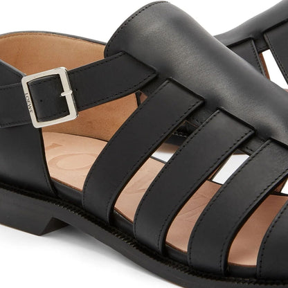 Loewe Campo Leather Sandals