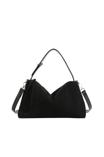 Womens Frosted Leather Crossbody Bag