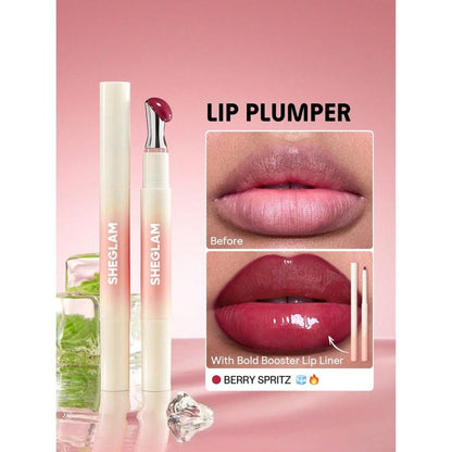 Sheglam Bold Booster Plumper Liquid Lipstick 409 Berry Spritz