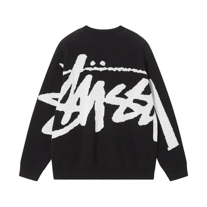 Stussy Stock Sweater – Black