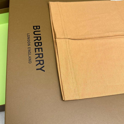 Burberry Luxury T-Shirt Without Collar Brown - Premium Cotton Comfort