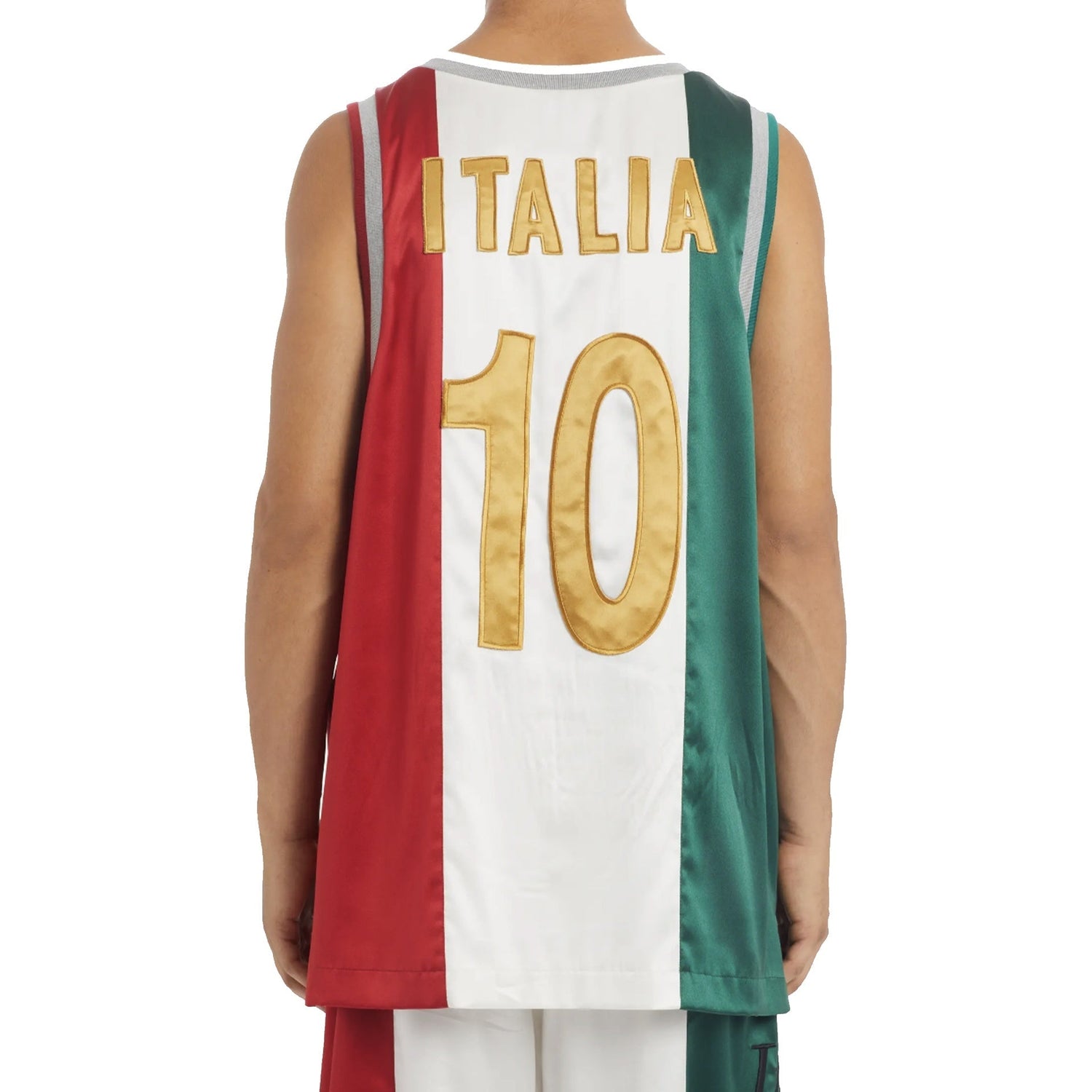 Dolce &amp; Gabbana Satin Tank T Shirt