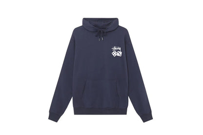 Stussy Dice Hoodie in Blue