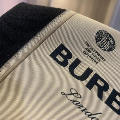 Burberry Black T-Shirt Without Collar