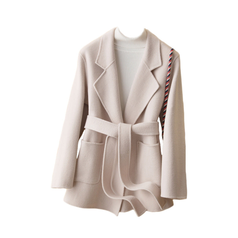 Winter and autumn cashmere coat and woolen jacket
