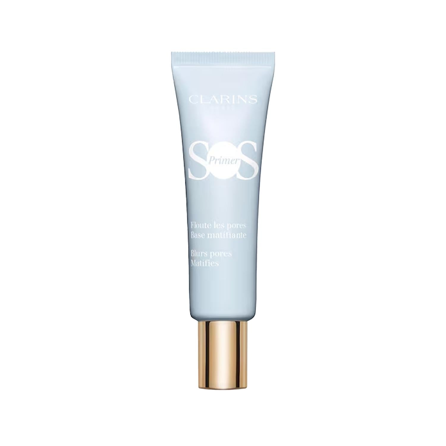 Clarins SOS Primer Matifying: Control Oil, Minimize Pores &amp; Create a Long-Lasting Matte Makeup Base (30ml/1.01 fl oz)