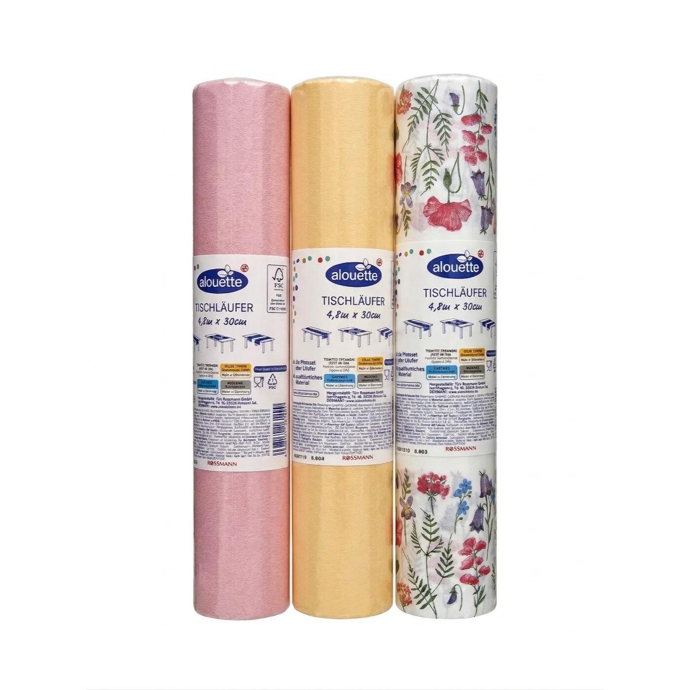 Alouette Bahar Floral Runner Blue &amp; Pink Table Decor