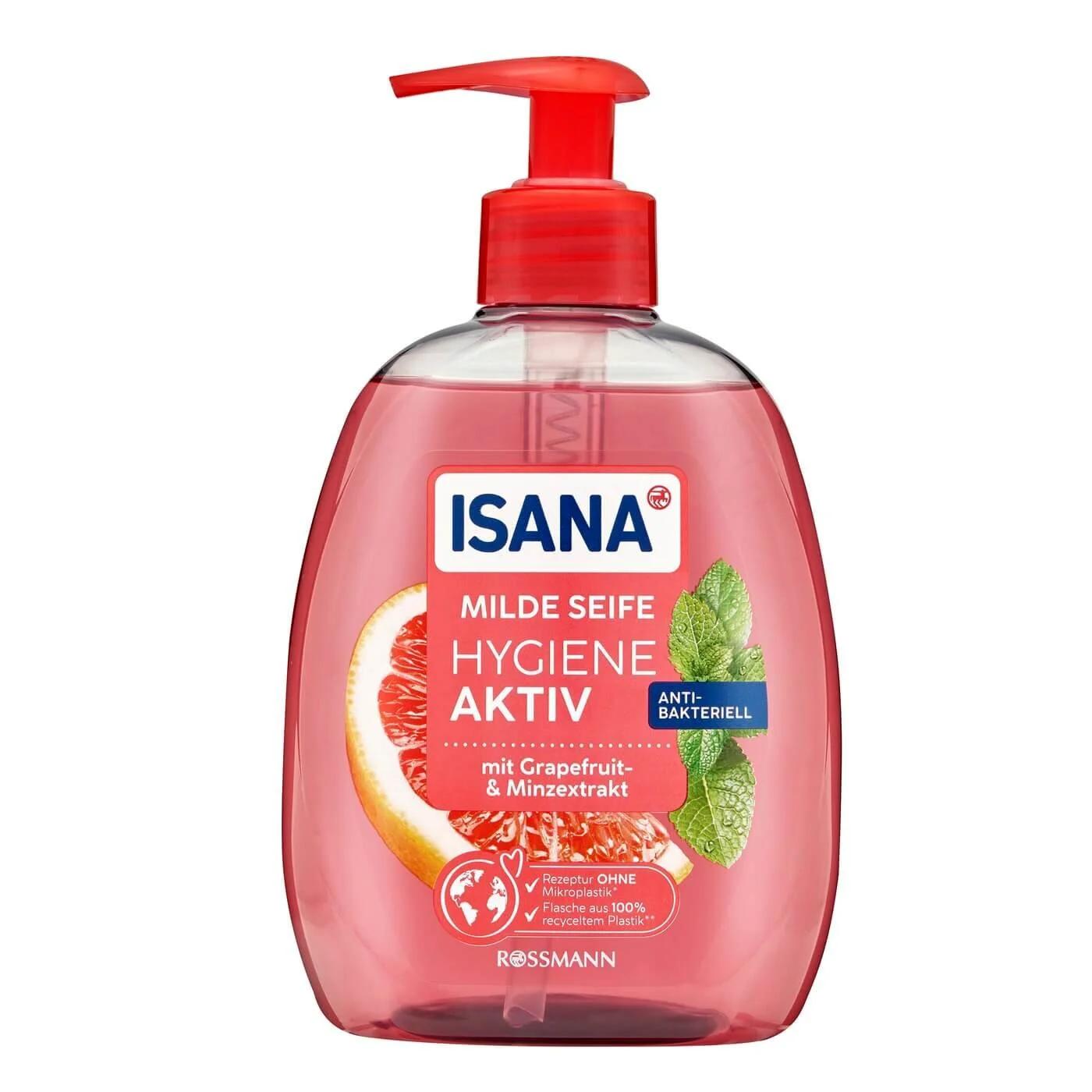 Isana Grapefruit &amp; Mint Liquid Hand Soap 500 ml