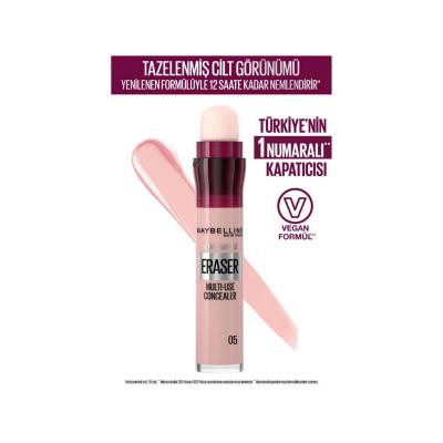 Maybelline Instant Anti Age Eraser Concealer - Vegan, Hydrating &amp; Multi-purpose Makeup