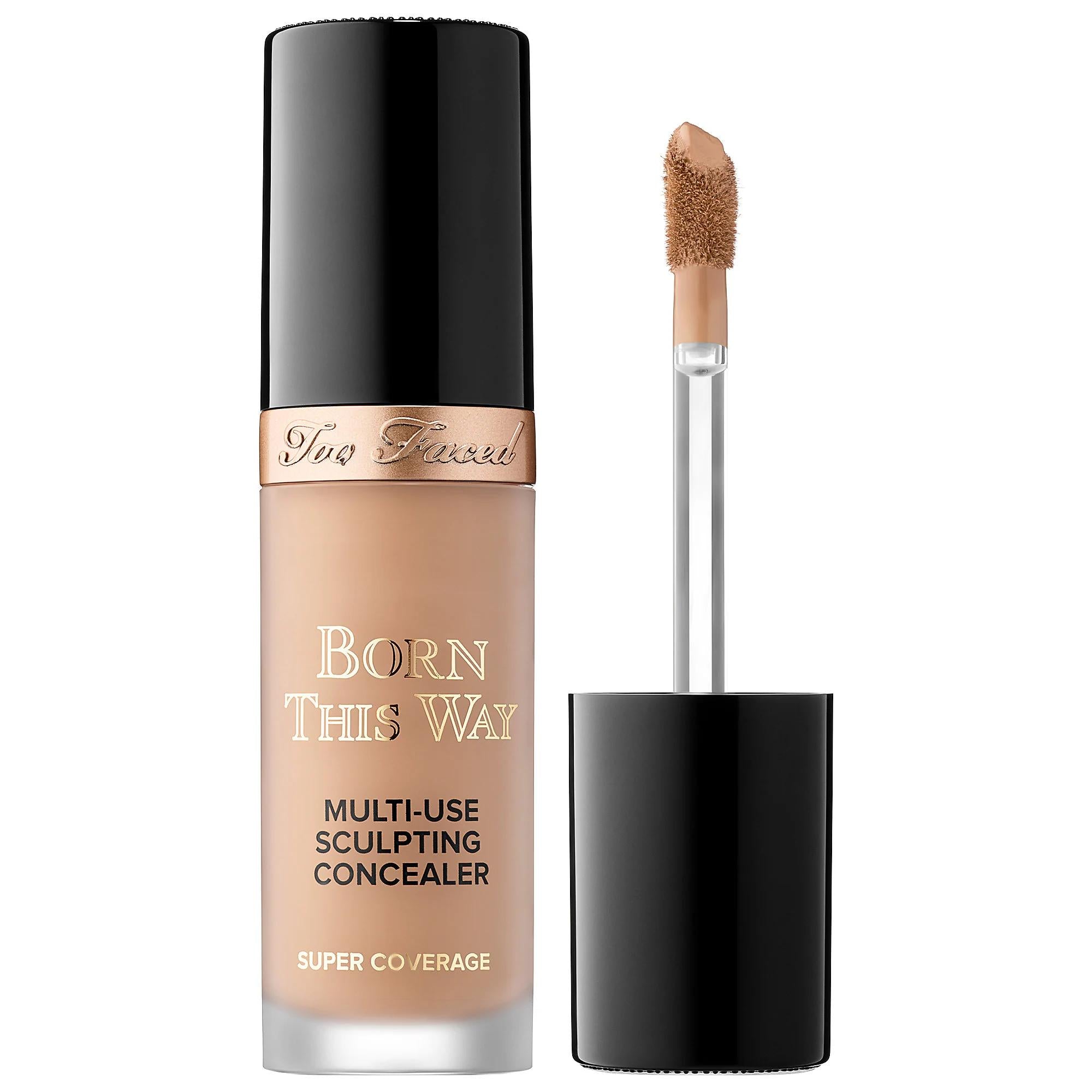 Born This Way Full Coverage Concealer: Natural Finish, Hydrating Hyaluronic Acid, Vegan &amp; Cruelty-Free for Flawless Skin