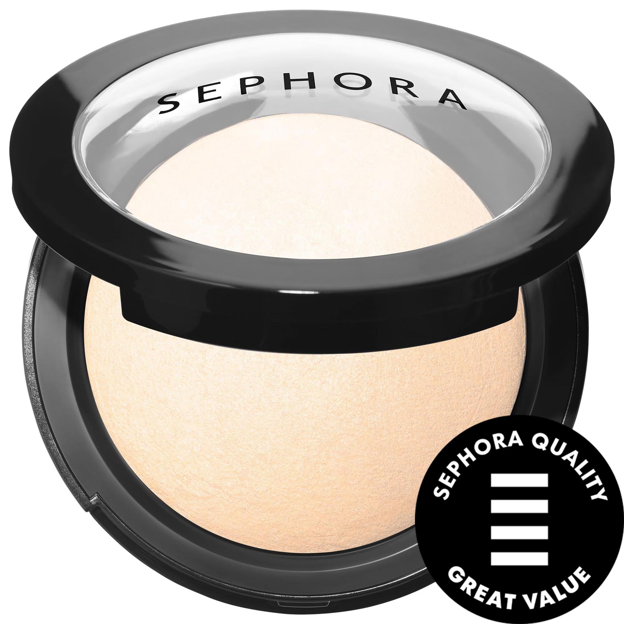 Sephora Collection Microsmooth: Baked Face Powder Foundation - Light Coverage, Natural Finish, Paraben-Free &amp; Noncomedogenic