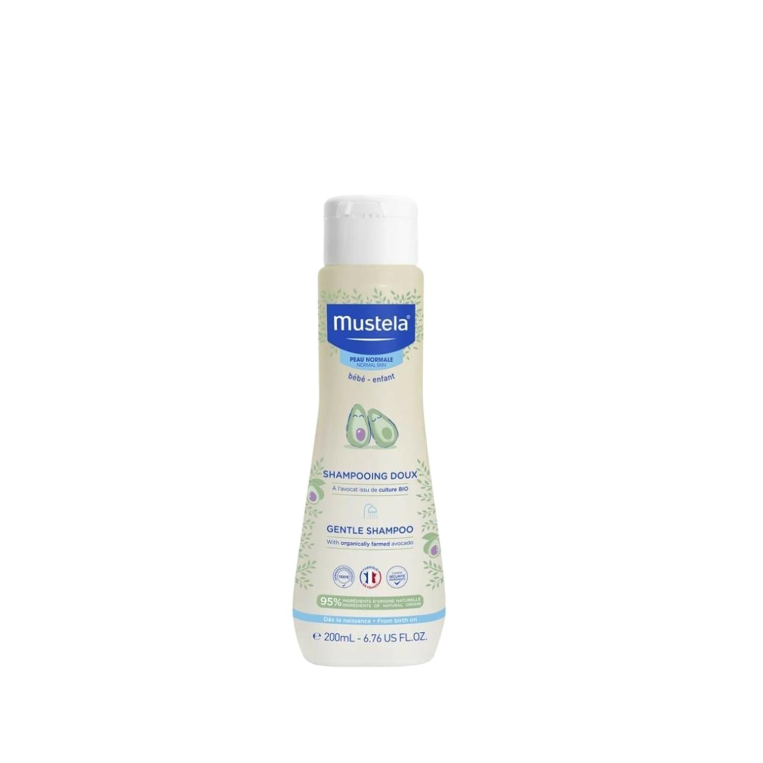Mustela Gentle Shampoo Tear-Free Baby Wash 200 ml