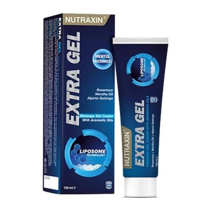 Nutraxin Extra Gel 100ml - Topical Pain Relief Gel with Glucosamine &amp; Herbal Extracts