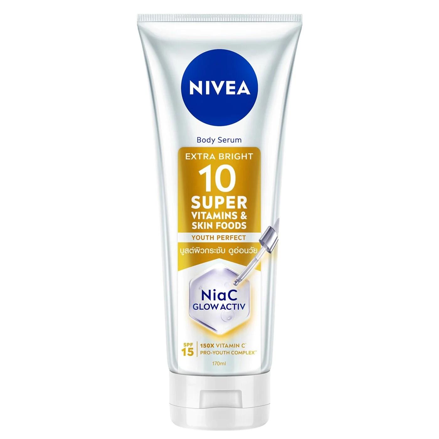 Nivea Super10 Body Lotion Serum Brightening &amp; Firming 170 ml