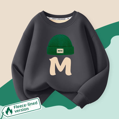 Junior and teen one-piece fleece hoodie