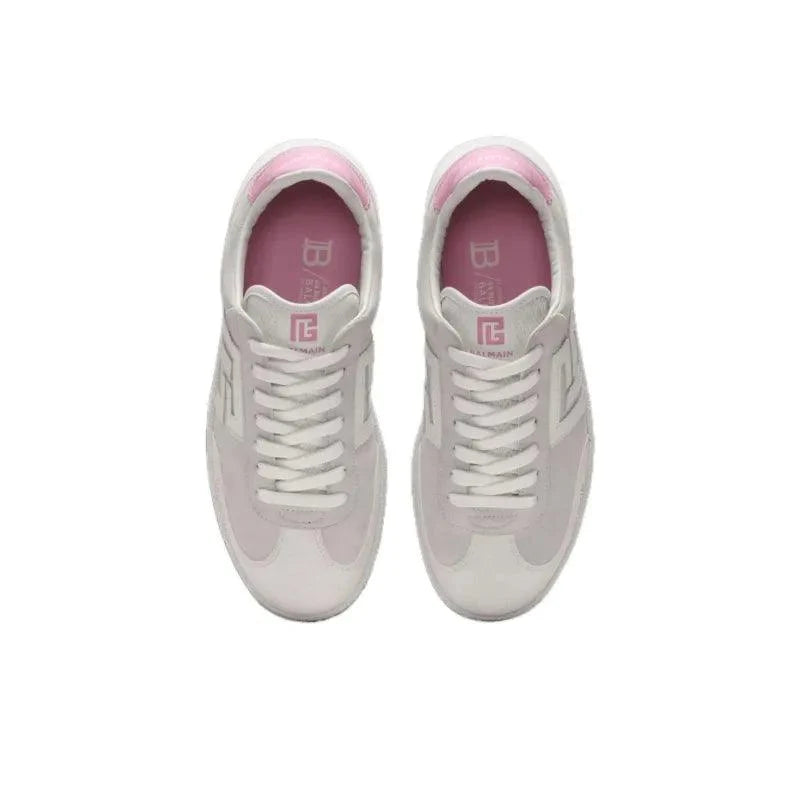 BALMAIN Swan Panelled Sneakers