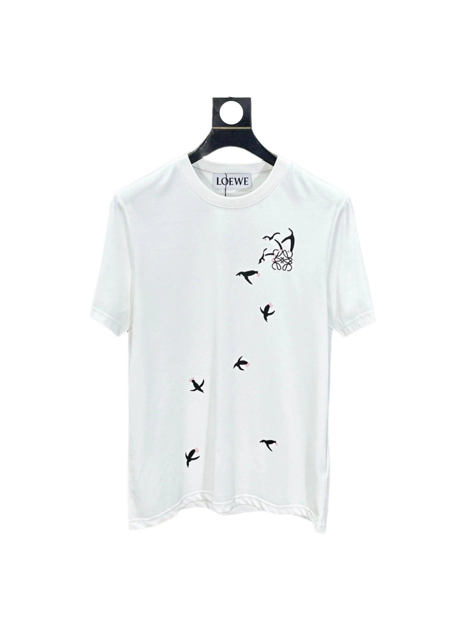 Loewe Flyin Bird T-Shirt Without Collar &
