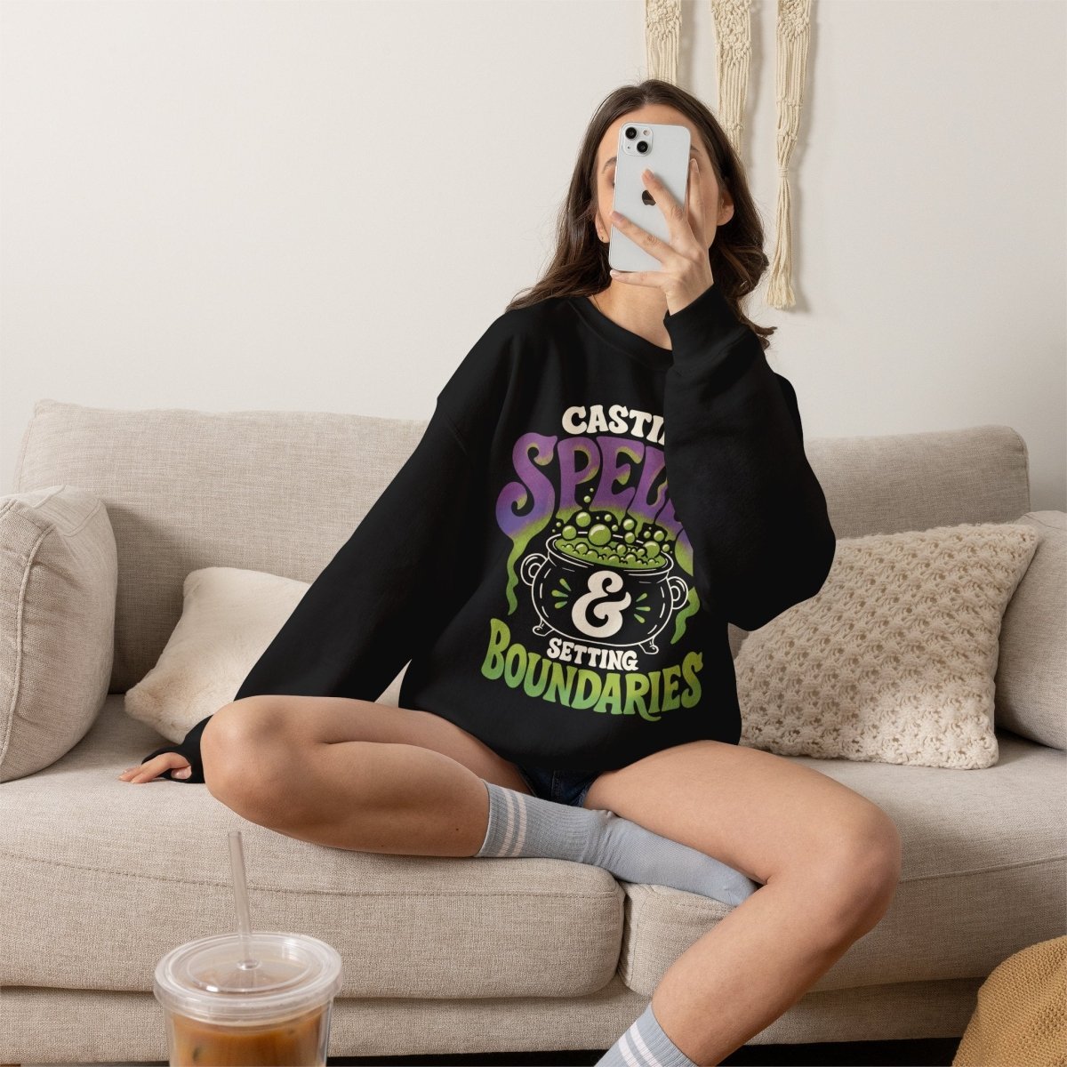 Casting Spells &amp; Setting Boundaries Sweatshirt