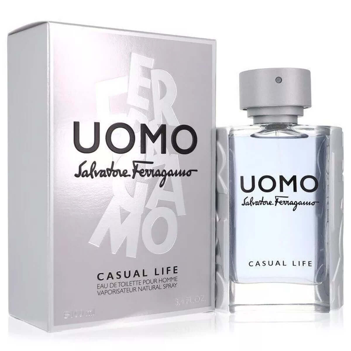 Uomo Casual Life by Salvatore Ferragamo EDT 3.4 oz Men’s Cologne Spray