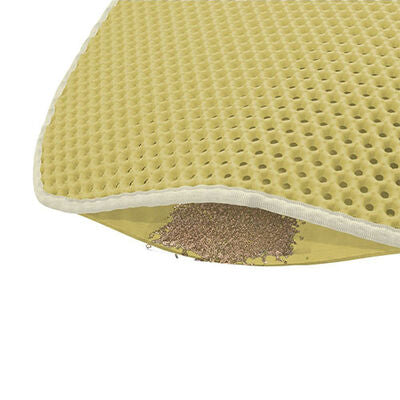 Cattie Beige Functional Litter Trapper Cat Mat 50 x 50 cm