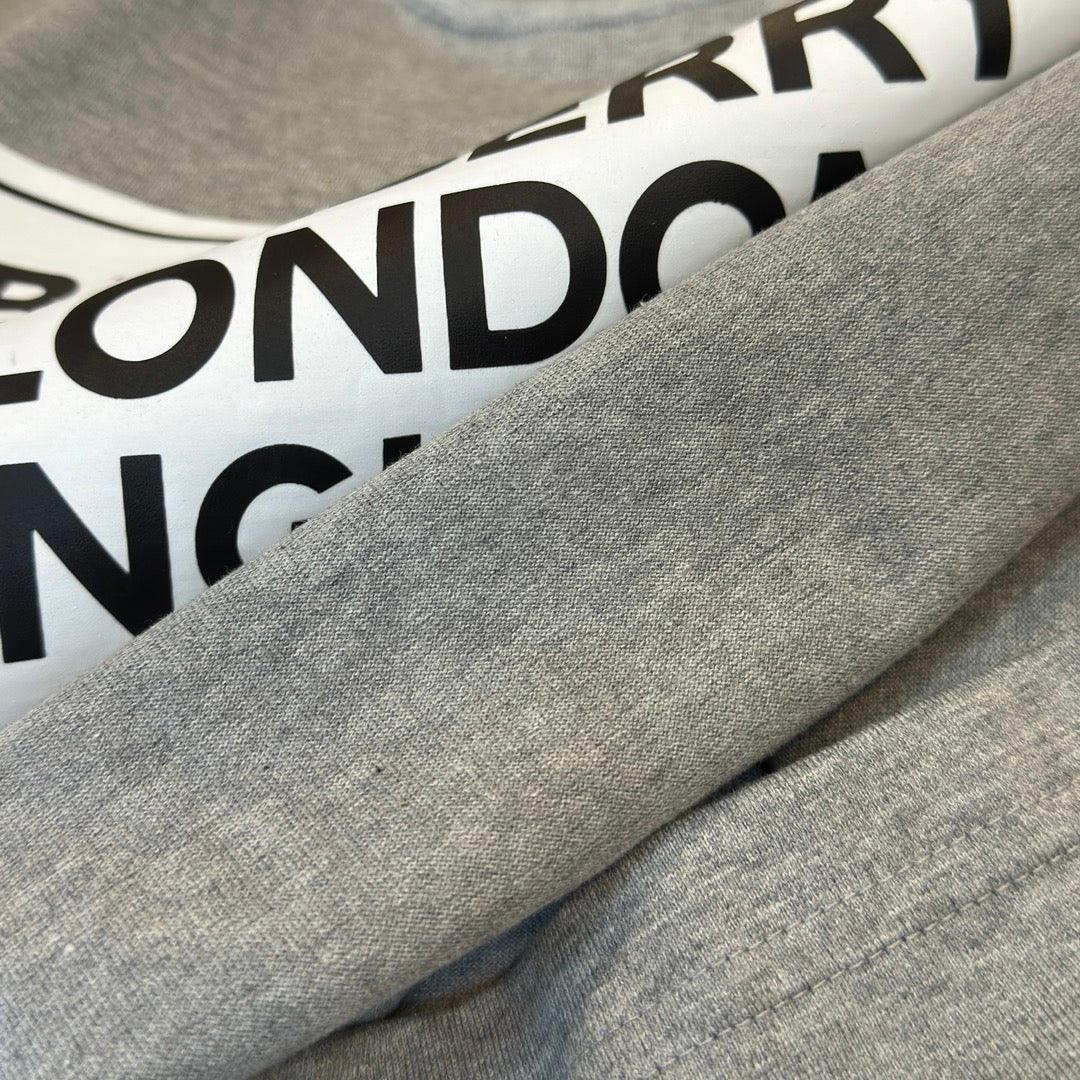 Burberry Grey T-Shirt Without Collar